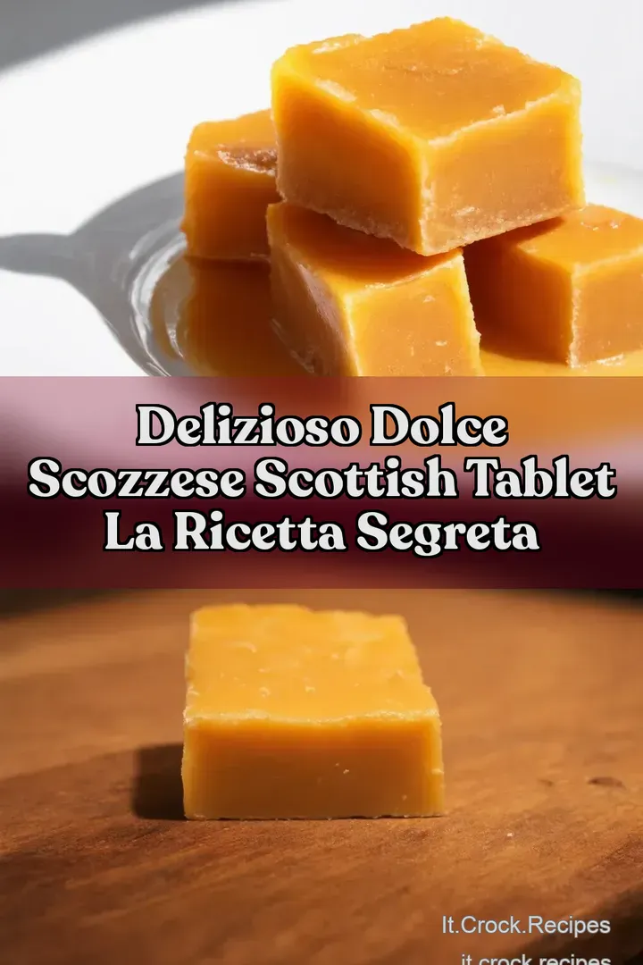 Delizioso Dolce Scozzese Scottish Tablet La Ricetta Segreta