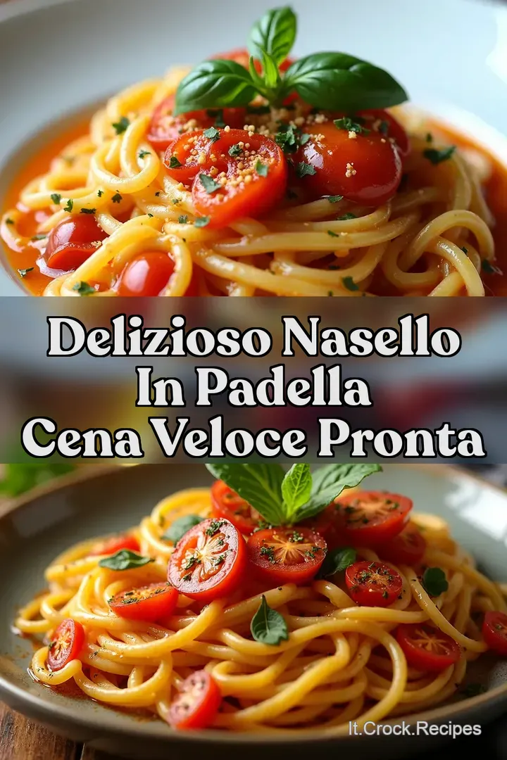 Delizioso Nasello in Padella Cena Veloce Pronta