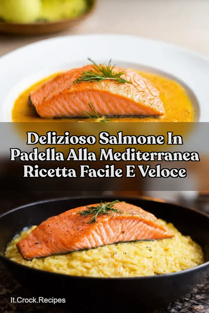 Delizioso salmone in padella alla mediterranea Ricetta facile e veloce
