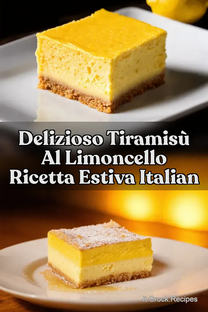 Delizioso Tiramis&ugrave; al Limoncello Ricetta Estiva Italian