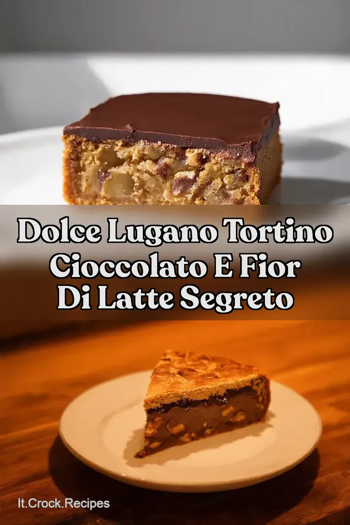 Dolce Lugano Tortino Cioccolato e Fior di Latte Segreto