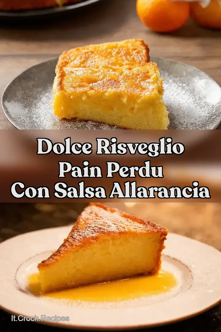 Dolce Risveglio Pain Perdu con Salsa AllArancia