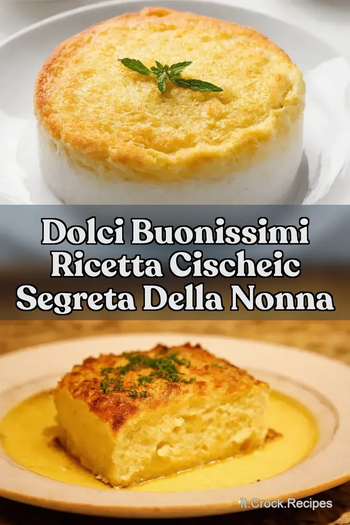 Dolci Buonissimi Ricetta Cischeic Segreta della Nonna