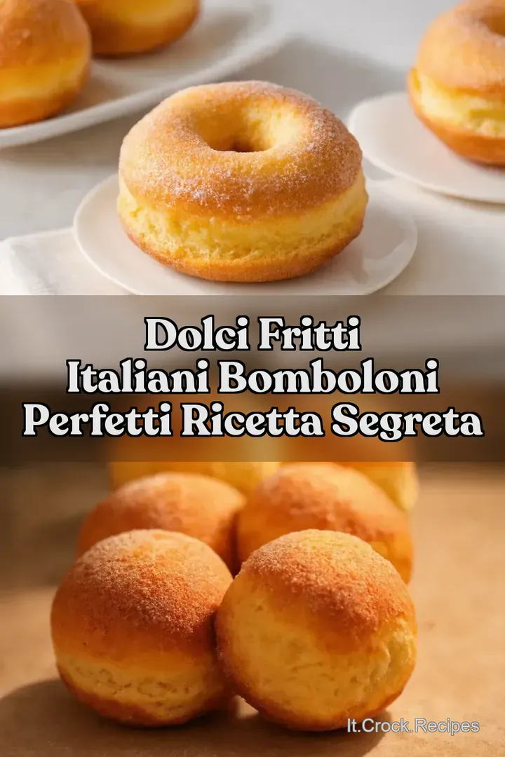 Dolci Fritti Italiani Bomboloni Perfetti Ricetta Segreta