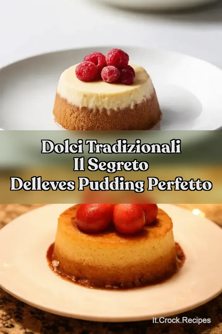 Dolci Tradizionali Il Segreto dellEves Pudding Perfetto
