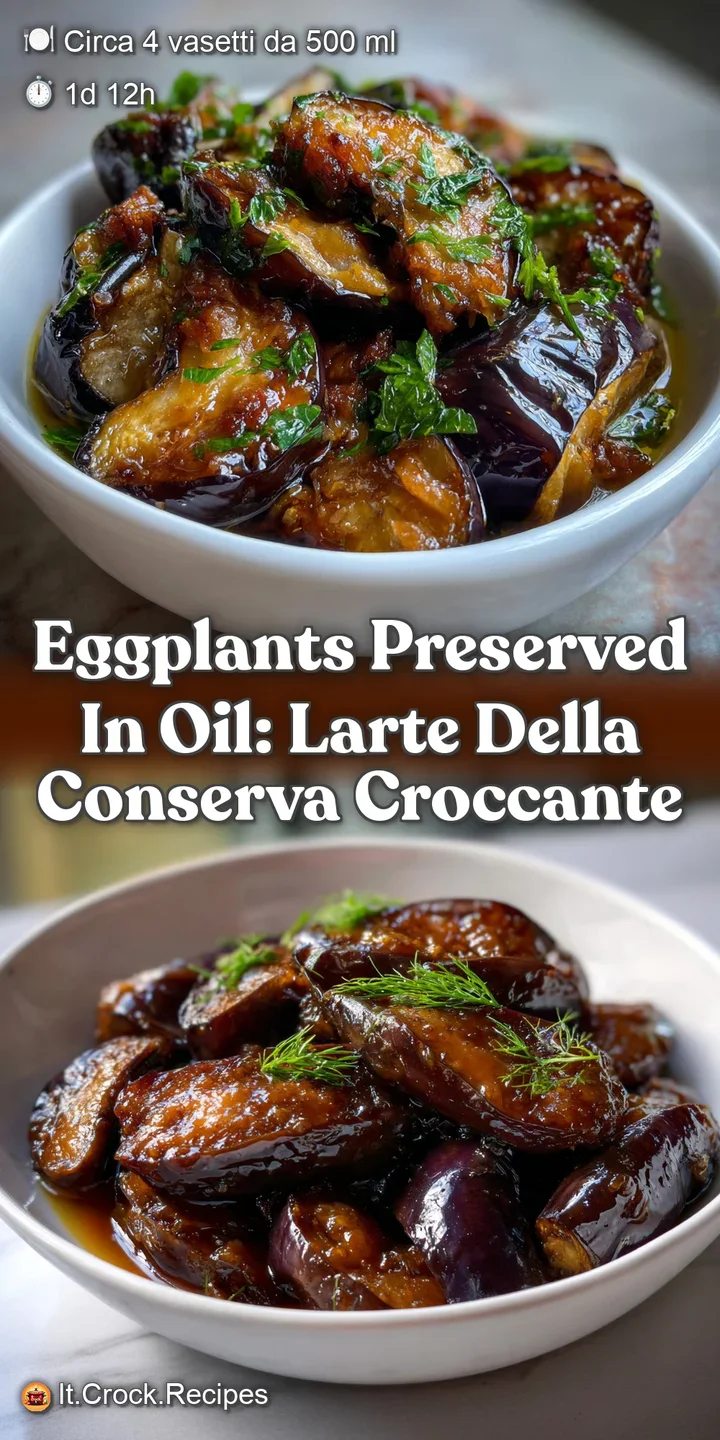 Eggplants Preserved in Oil: LArte della Conserva Croccante