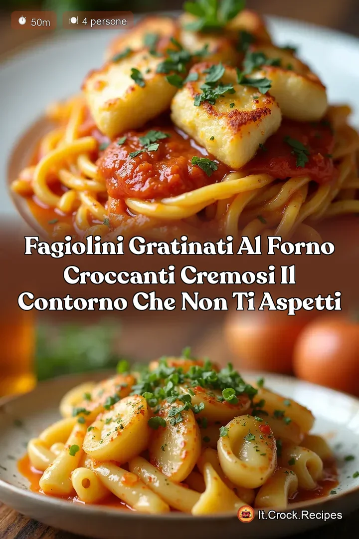 Fagiolini Gratinati al Forno Croccanti Cremosi Il Contorno che Non Ti Aspetti