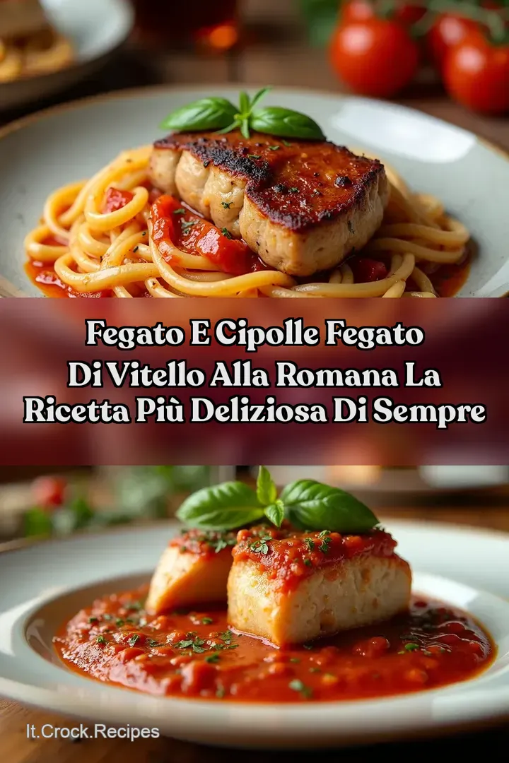 Fegato e Cipolle Fegato di vitello alla romana La Ricetta Pi&ugrave; Deliziosa di Sempre