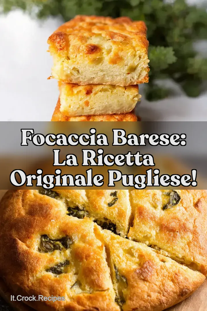 Focaccia Barese: La Ricetta Originale Pugliese!