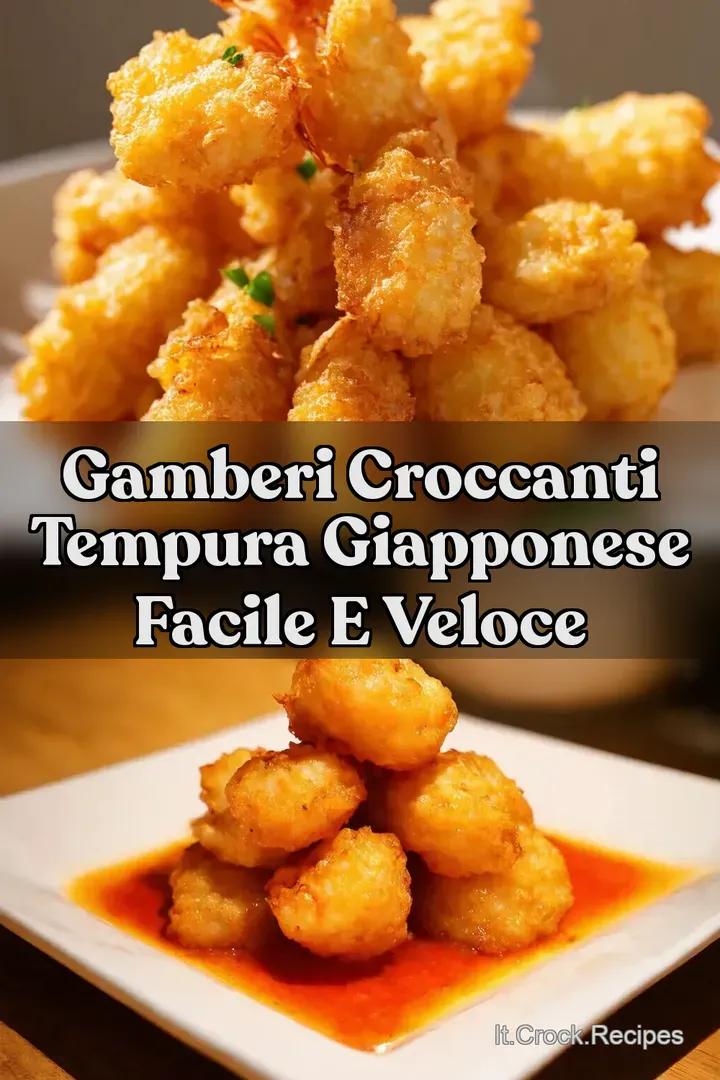 Gamberi Croccanti Tempura Giapponese Facile e Veloce