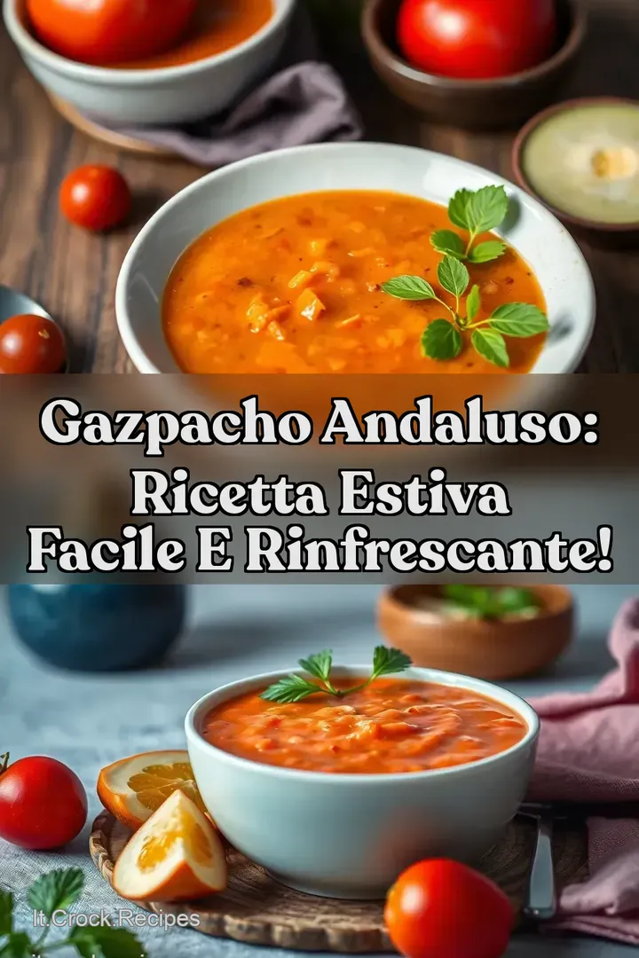 Gazpacho Andaluso: Ricetta Estiva Facile e Rinfrescante!