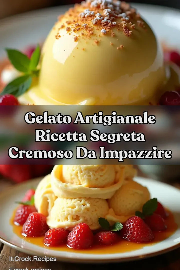 Gelato Artigianale Ricetta Segreta Cremoso Da Impazzire