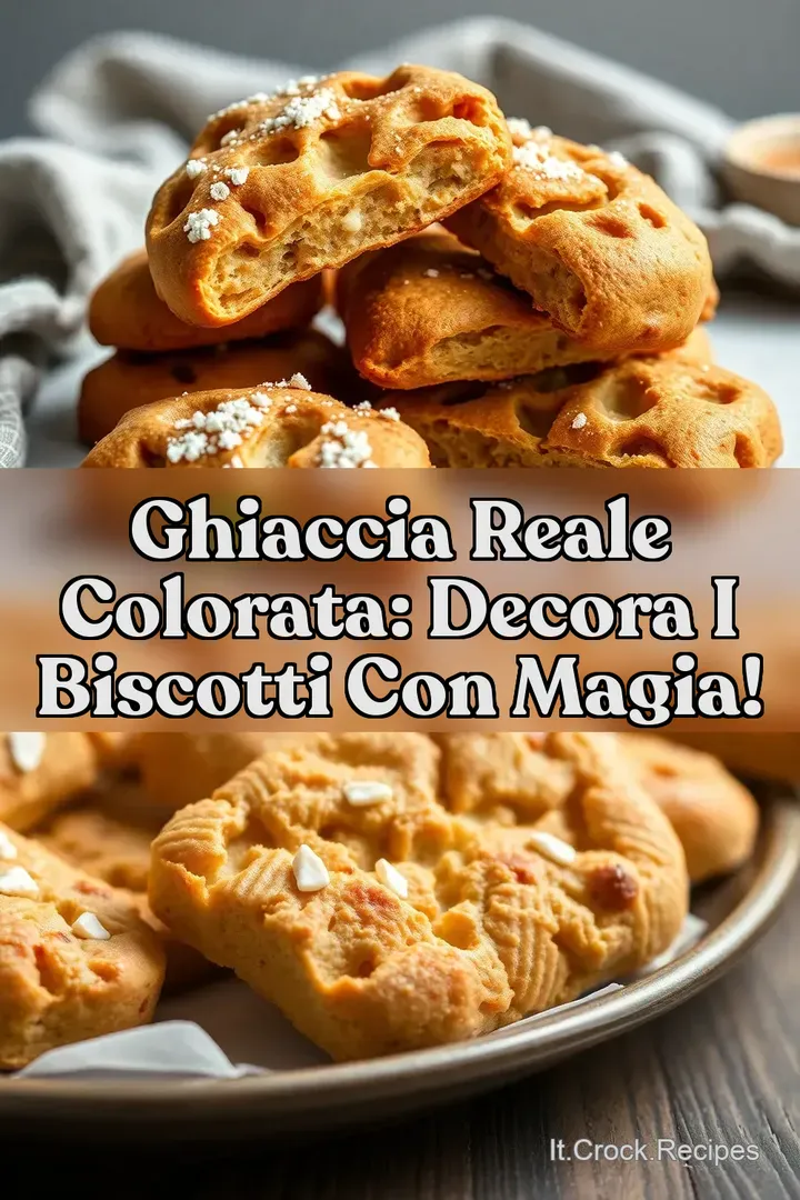 Ghiaccia Reale Colorata: Decora i Biscotti con Magia!