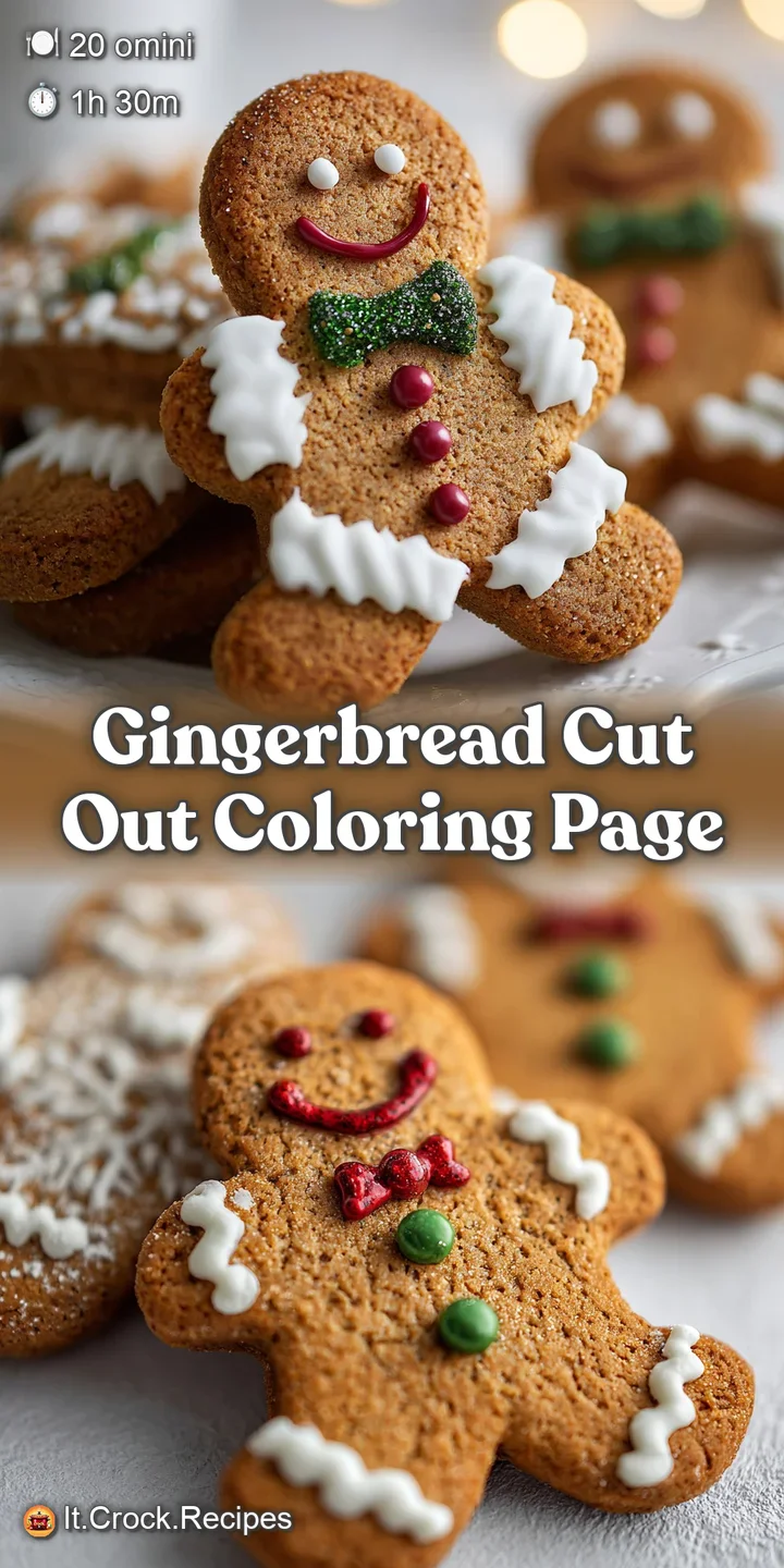 Close-up of a gingerbread man face with bright candy eyes and a cheery, uneven smile of white icing. A playful, seasonal t...