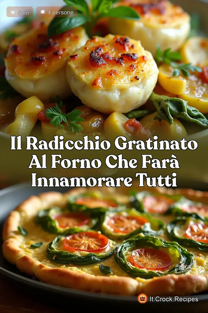 Il Radicchio Gratinato al Forno che Far&agrave; Innamorare Tutti