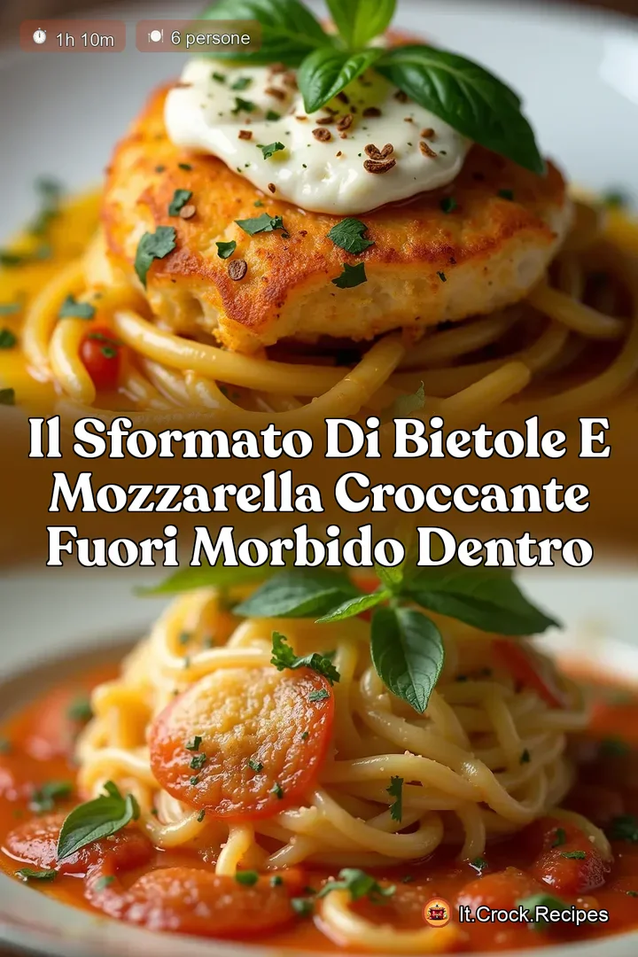 Il Sformato di Bietole e Mozzarella Croccante Fuori Morbido Dentro