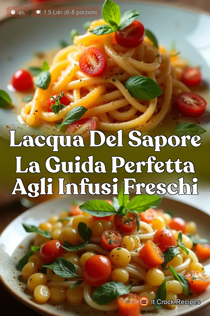 LAcqua del Sapore La Guida Perfetta agli Infusi Freschi