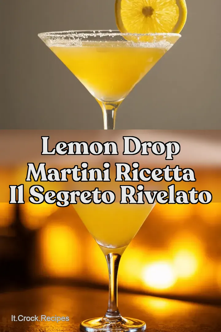 Lemon Drop Martini Ricetta Il Segreto Rivelato