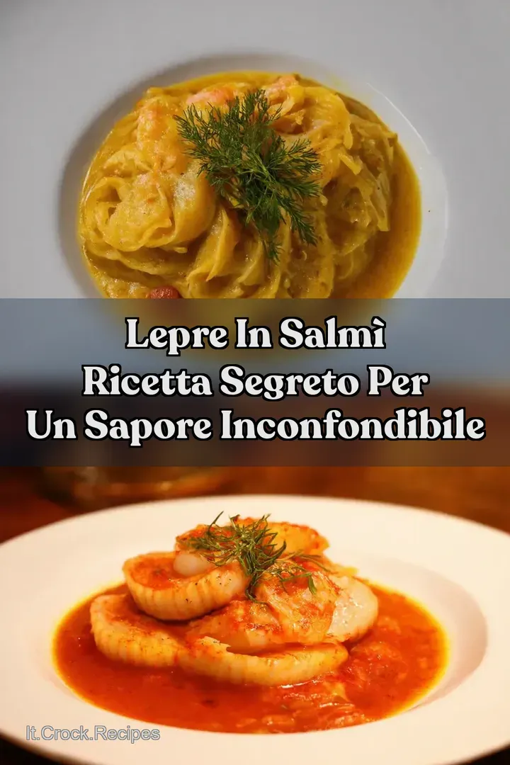 Lepre in Salm&igrave; Ricetta Segreto per un Sapore Inconfondibile