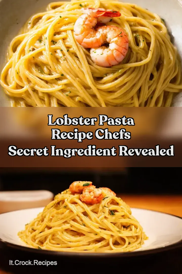 Lobster Pasta Recipe Chefs Secret Ingredient Revealed