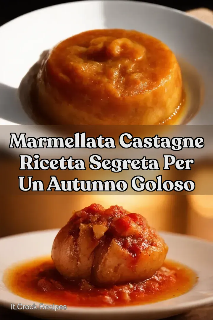 Marmellata Castagne Ricetta Segreta per un Autunno Goloso