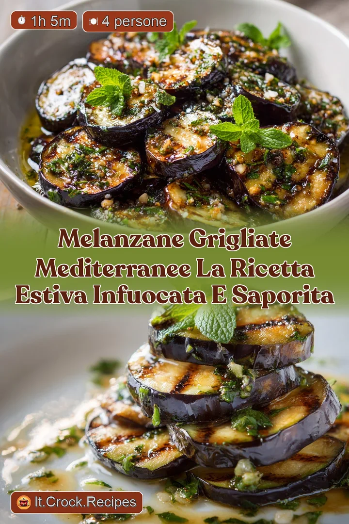 Melanzane Grigliate Mediterranee La Ricetta Estiva Infuocata e Saporita