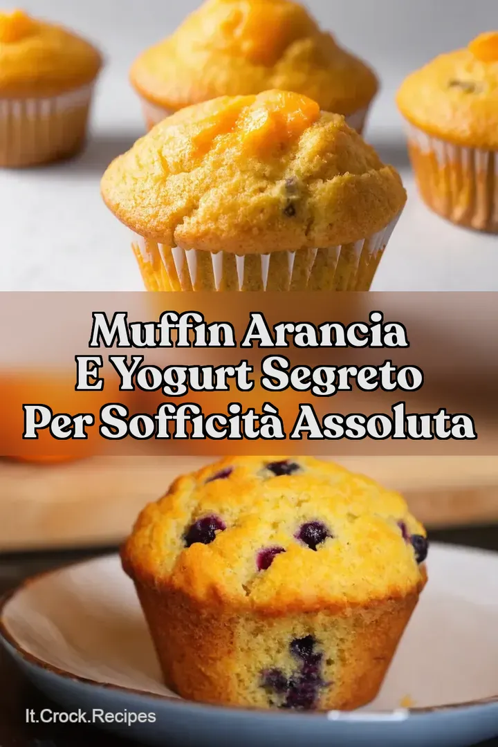 Muffin Arancia e Yogurt Segreto per Sofficit&agrave; Assoluta