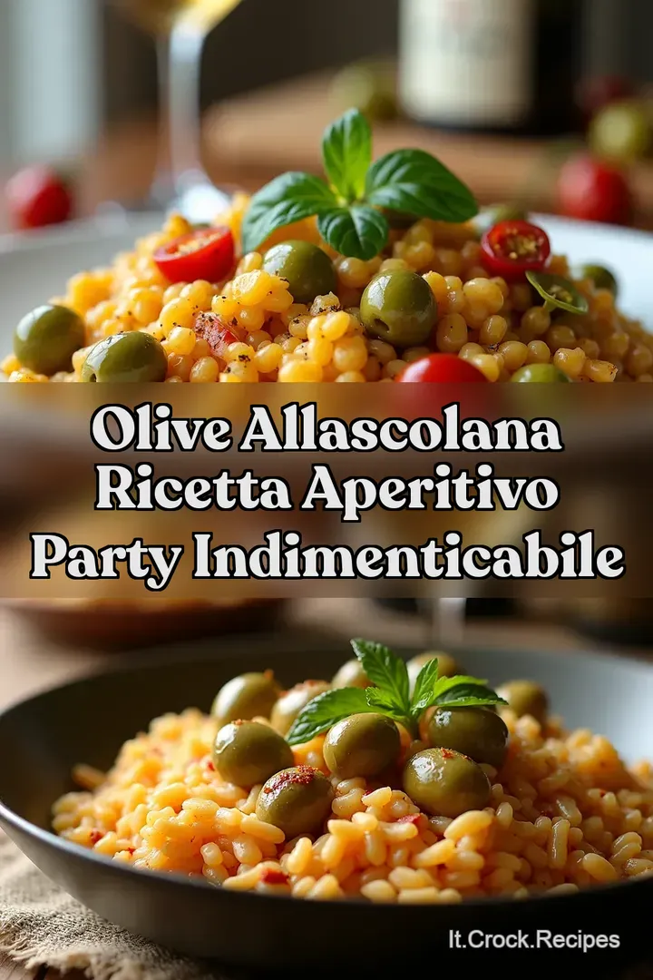 Olive allAscolana Ricetta Aperitivo Party Indimenticabile
