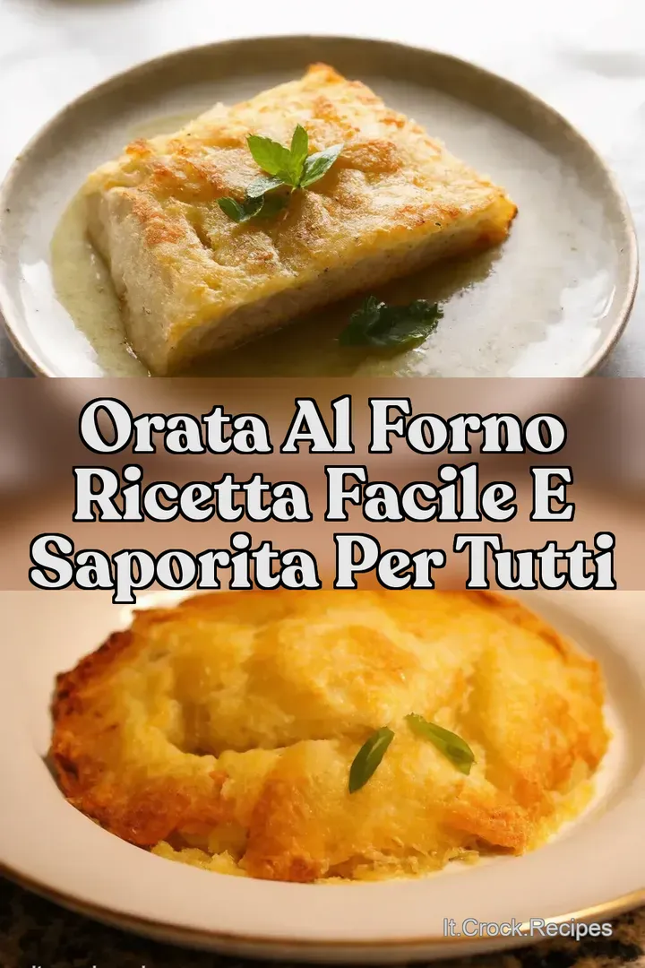 Orata al Forno Ricetta Facile e Saporita per Tutti