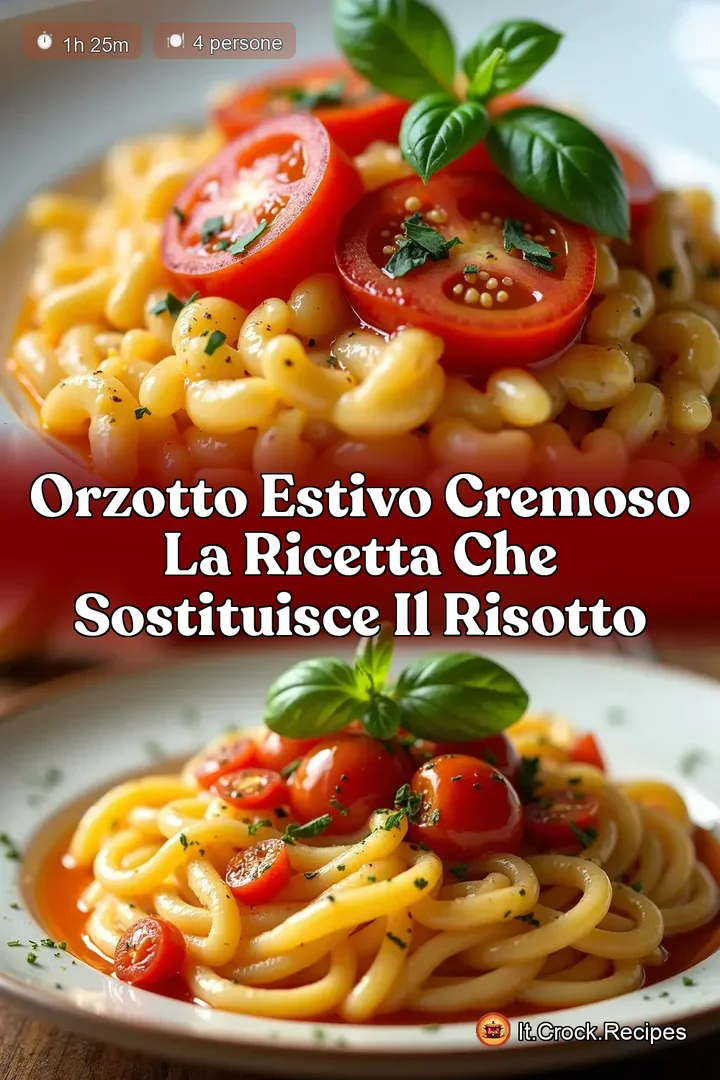 Orzotto Estivo Cremoso La Ricetta che Sostituisce il Risotto