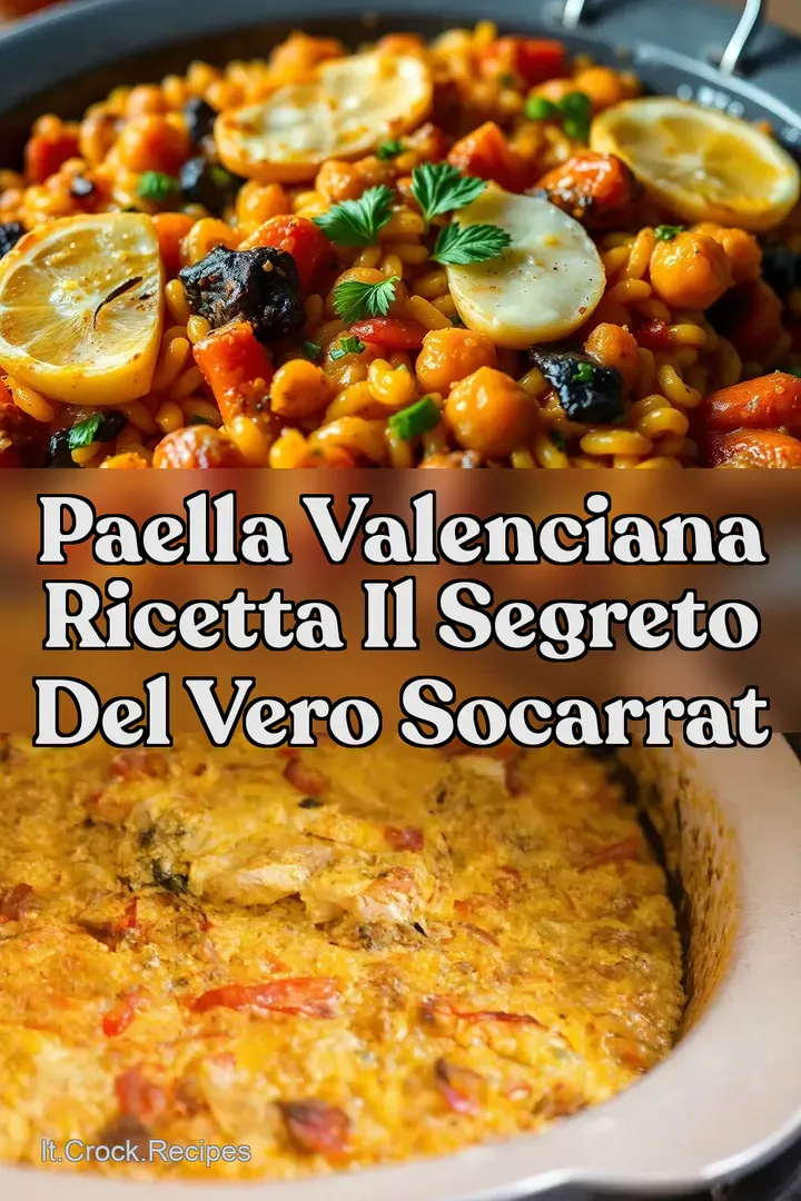 Paella Valenciana Ricetta Il Segreto del Vero Socarrat