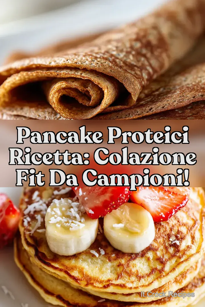 Pancake Proteici Ricetta: Colazione Fit da Campioni!