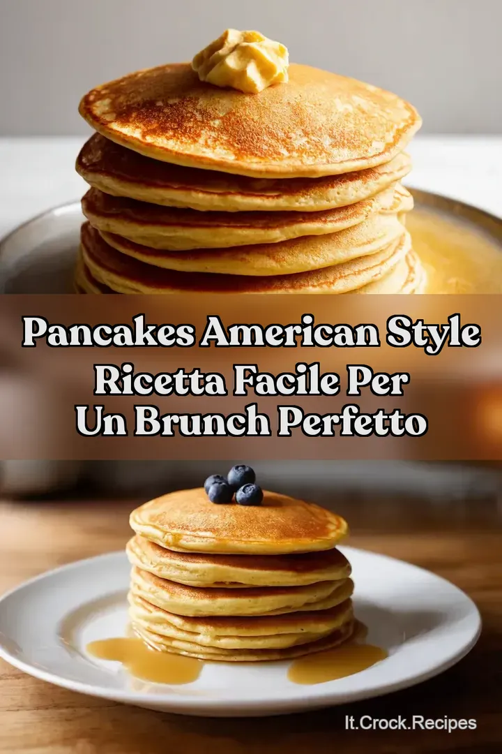 Pancakes American Style Ricetta Facile per un Brunch Perfetto