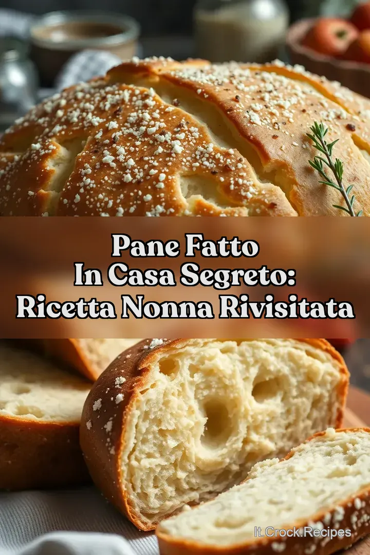 Pane Fatto in Casa Segreto: Ricetta Nonna Rivisitata