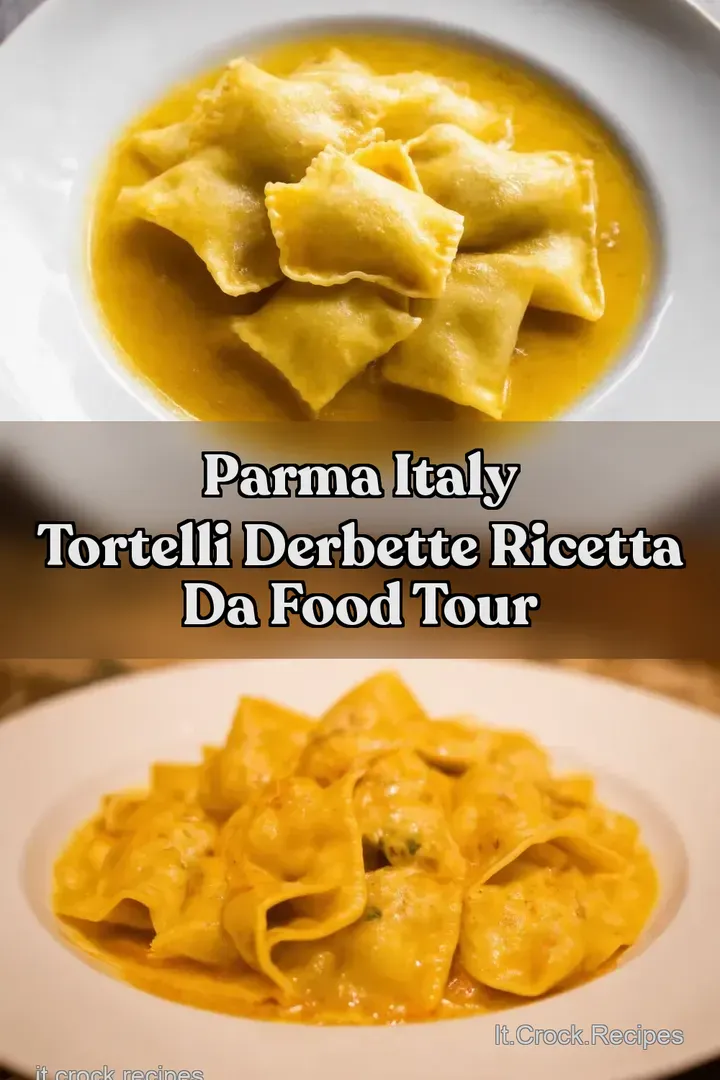 Parma Italy Tortelli dErbette Ricetta da Food Tour