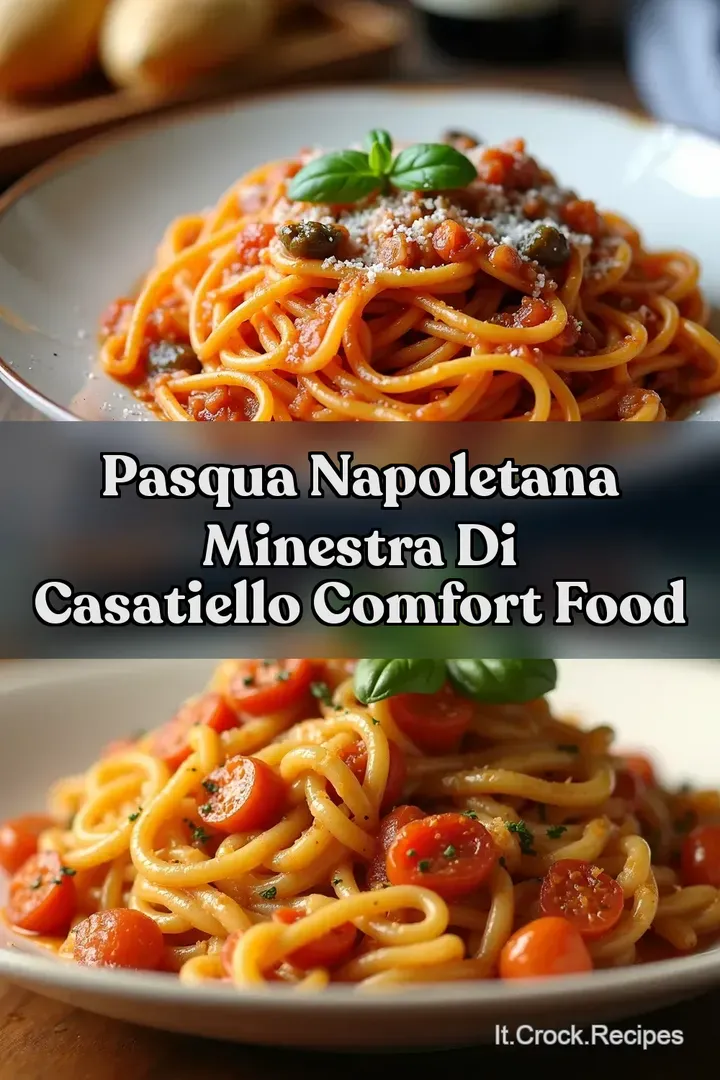 Pasqua Napoletana Minestra di Casatiello Comfort Food