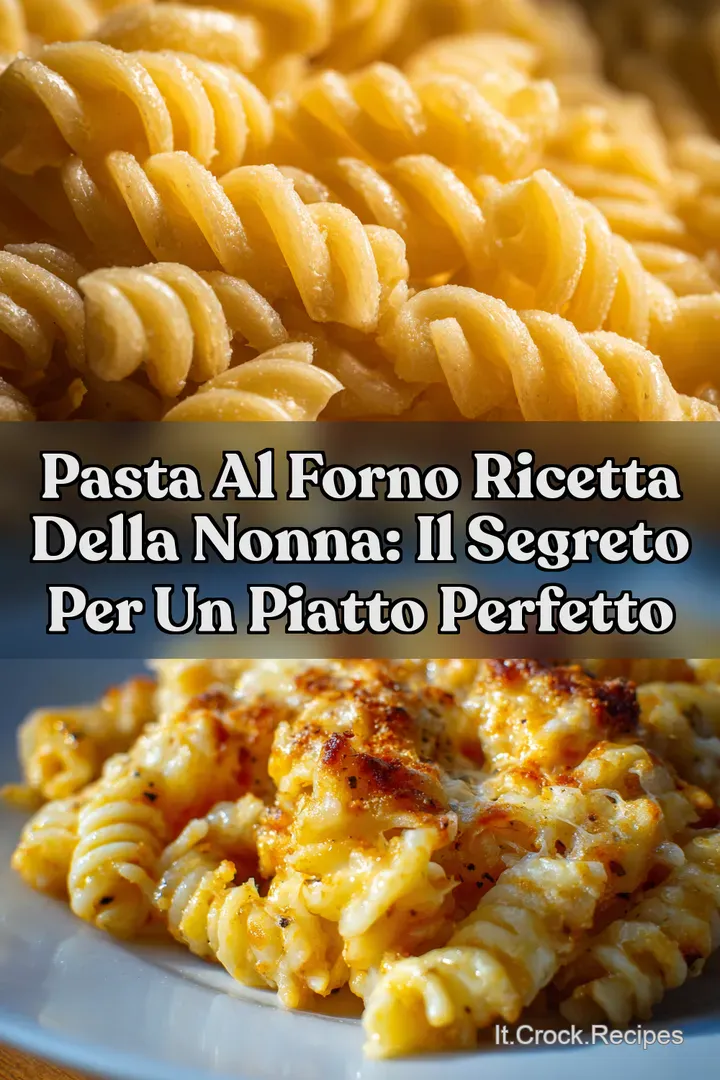 Pasta al Forno Ricetta Della Nonna: Il Segreto per un Piatto Perfetto