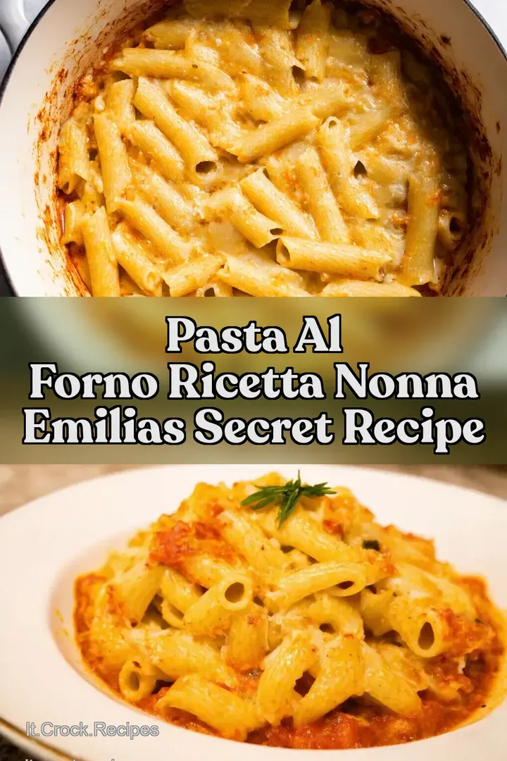 Pasta Al Forno Ricetta Nonna Emilias Secret Recipe