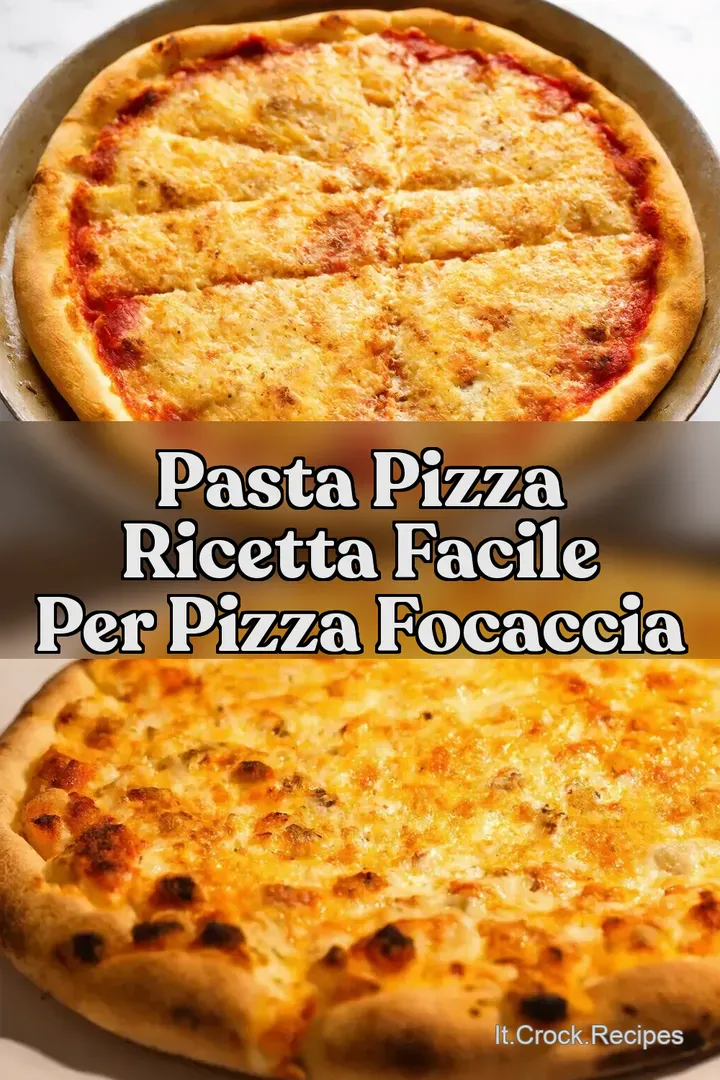 Pasta Pizza Ricetta Facile per Pizza Focaccia