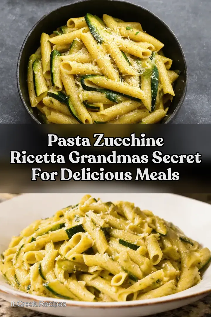 Pasta Zucchine Ricetta Grandmas Secret for Delicious Meals
