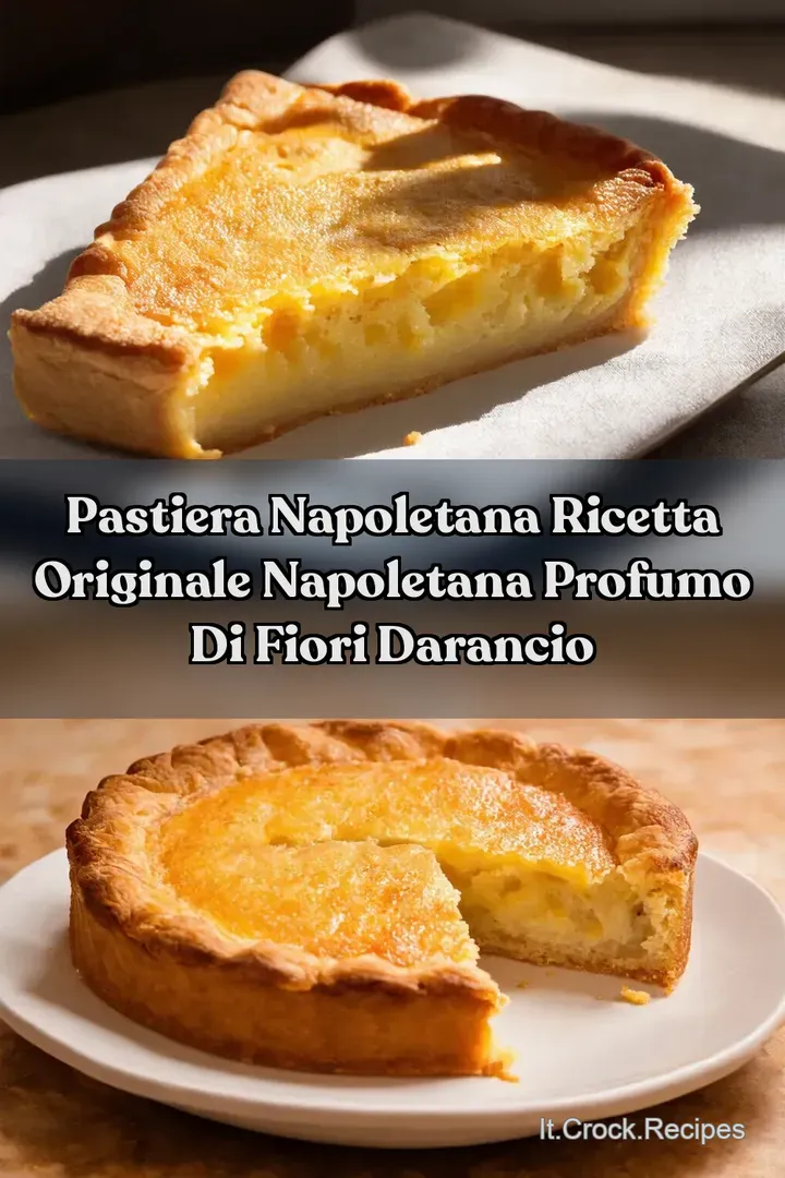 Pastiera Napoletana Ricetta Originale Napoletana Profumo di Fiori Darancio