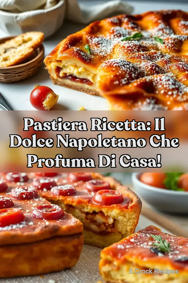 Pastiera Ricetta: Il Dolce Napoletano che Profuma di Casa!