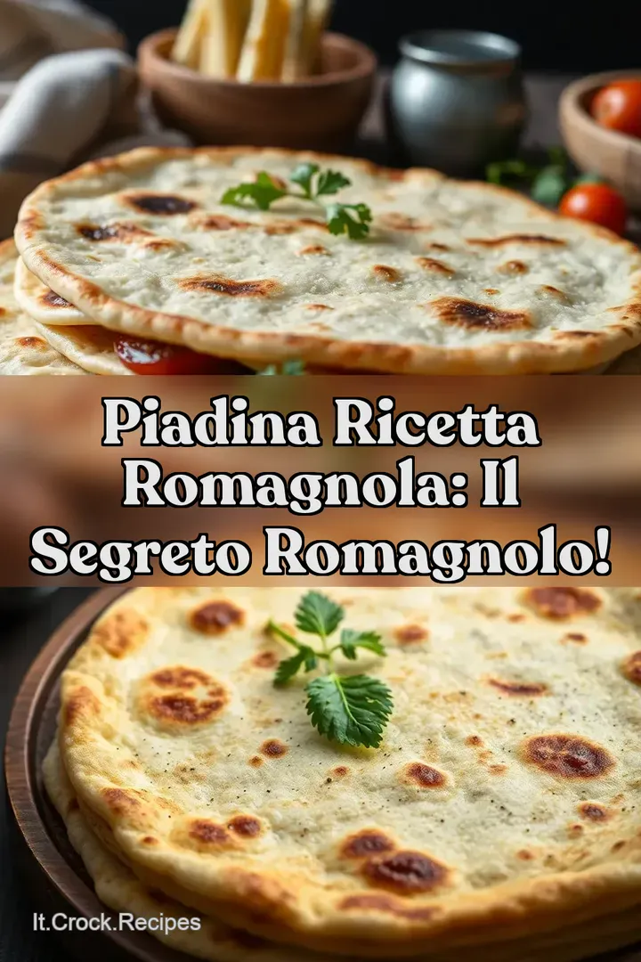Piadina Ricetta Romagnola: Il Segreto Romagnolo!