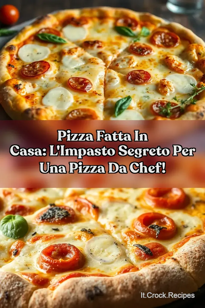 Pizza Fatta in Casa: L Impasto Segreto per una Pizza da Chef!