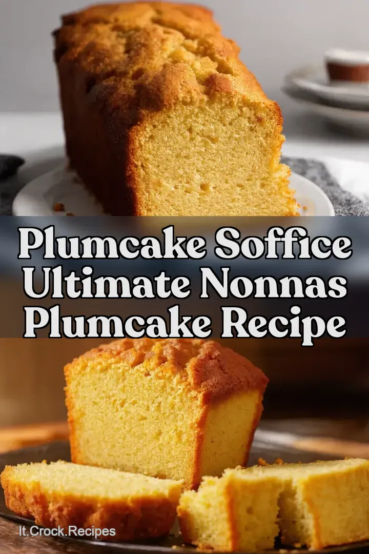 Plumcake Soffice Ultimate Nonnas Plumcake Recipe