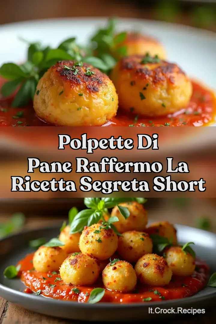 Polpette di Pane Raffermo La Ricetta Segreta Short