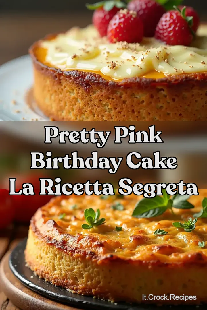 Pretty Pink Birthday Cake La Ricetta Segreta