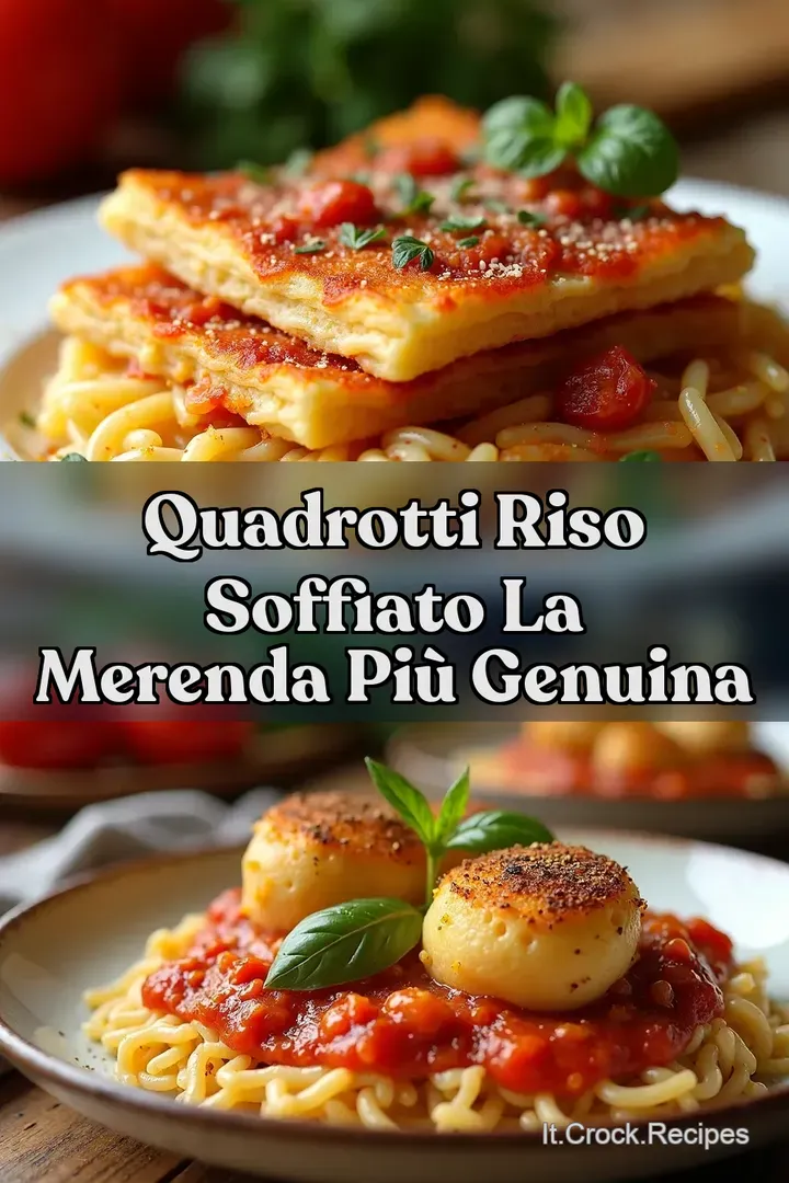 Quadrotti Riso Soffiato La Merenda Pi&ugrave; Genuina