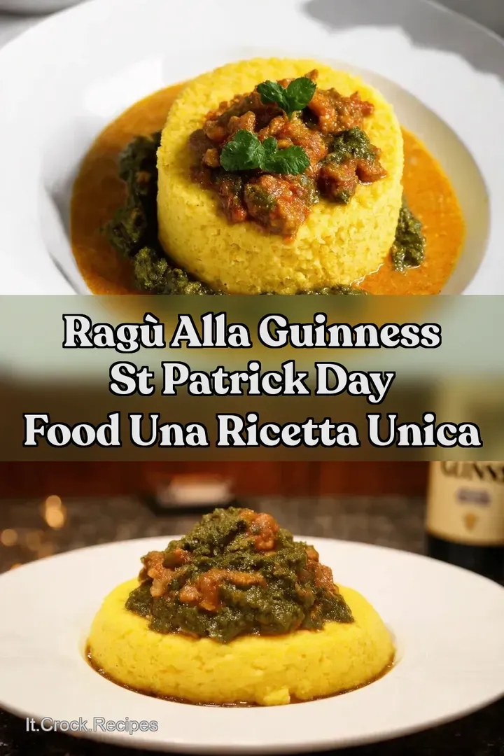 Rag&ugrave; alla Guinness st patrick day food Una Ricetta UNICA