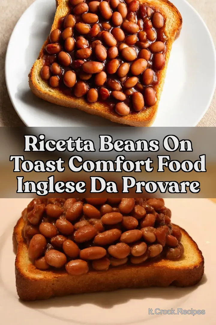 Ricetta Beans on Toast Comfort Food Inglese da Provare